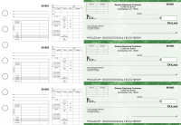 Green Marble Multipurpose Invoice Payroll Business Checks | BU3-7GMA01-MIP