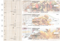 Chinese Cuisine Standard Itemized Invoice Business Checks | BU3-CDS04-SII