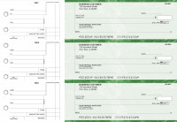 Green Marble Standard Counter Signature Business Checks | BU3-GMA01-SCS